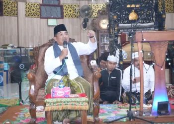 Peringatan Isra Mi’raj Nabi Muhammad SAW, Bupati Anwar Sadat Berikan Ceramah di Masjid Raya Al-Muttaqin