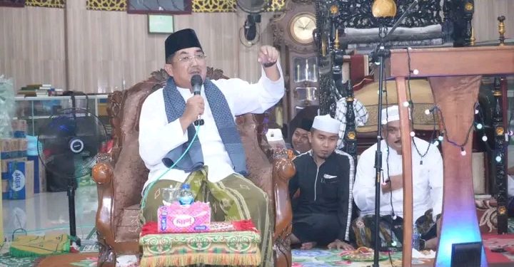 Peringatan Isra Mi’raj Nabi Muhammad SAW, Bupati Anwar Sadat Berikan Ceramah di Masjid Raya Al-Muttaqin