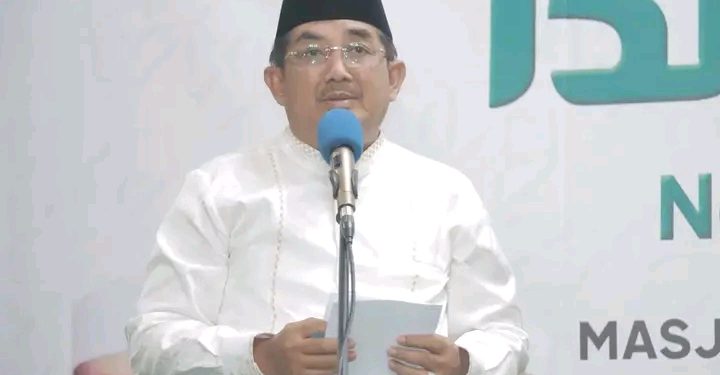 Peringatan Isra Mi’raj di Masjid Agung: Bupati Anwar Sadat Ajak Masyarakat Jaga Fasilitas Umum dan Ingatkan Pelajar Bijak Gunakan Smartphone
