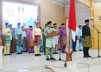 Peringati HUT Provinsi Jambi ke-68, Anggota DPRD Tanjabbar Bacakan Naskah Deklarasi Badan Kongres Rakyat Jambi