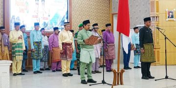 Peringati HUT Provinsi Jambi ke-68, Anggota DPRD Tanjabbar Bacakan Naskah Deklarasi Badan Kongres Rakyat Jambi