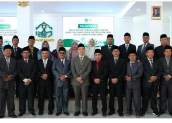 Rektor IAIN Kerinci Lantik Puluhan Pejabat di Lingkungan Kampus