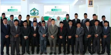 Rektor IAIN Kerinci Lantik Puluhan Pejabat di Lingkungan Kampus