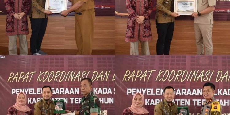 KPU Tebo Sukses Laksanakan Rapat Evaluasi Penyelenggaraan Pilkada Serentah 2024