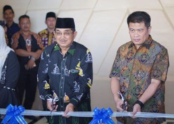 Resmikan Gedung Petro Berkah Pengabuan Convention Center, Bupati Tanjab Barat: Terima Kasih PetroChina