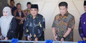 Resmikan Gedung Petro Berkah Pengabuan Convention Center, Bupati Tanjab Barat: Terima Kasih PetroChina