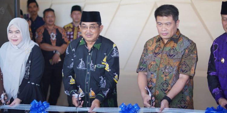 Resmikan Gedung Petro Berkah Pengabuan Convention Center, Bupati Tanjab Barat: Terima Kasih PetroChina