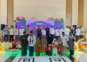 Safari Ramadhan Bersama Pemkab Tanjab Barat, SKK Migas – PetroChina Berikan Santunan untuk Anak Yatim