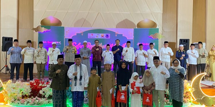 Safari Ramadhan Bersama Pemkab Tanjab Barat, SKK Migas – PetroChina Berikan Santunan untuk Anak Yatim