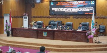 DPRD Tanjabbar Gelar Paripurna ke Empat, Penyampaian Pansus dan Pendapat Akhir LKPJ Bupati Tahun Anggaran 2024