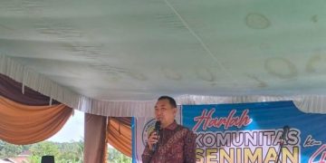 Ketua DPRD Tanjabbar Hadiri Ultah ke -4 Komunitas Seniman di Batang Asam