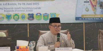 Wabup Tanjab Barat Paparkan Strategi Penurunan Stunting dalam Pra Penilaian Kinerja Provinsi Jambi