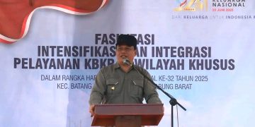 Wakil Bupati Tanjab Barat Hadiri Pelayanan KB-KR dalam Kirab Bangga Kencana Harganas ke-32