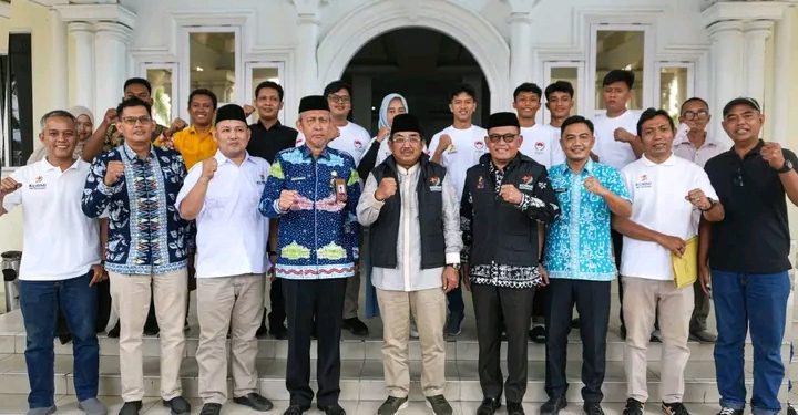 Bupati Anwar Sadat Terima Audiensi KORMI Jelang Keikutsertaan di FORNAS VIII NTB