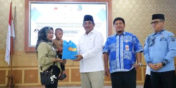 Pemerintah Kabupaten Tanjung Jabung Barat Gelar Talkshow dan Penyaluran Bantuan melalui Gerakan Orang Tua Asuh Cegah Stunting (GENTING)
