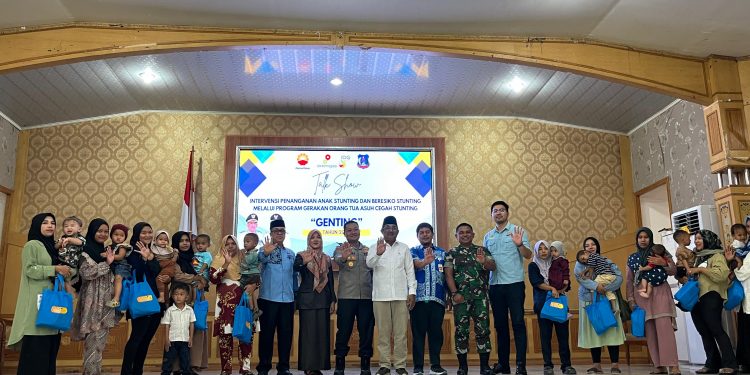 Terima Bantuan Nutrisi Atasi Stunting, Masyarakat Tanjab Barat Ucapkan Terima Kasih ke SKK Migas – PetroChina