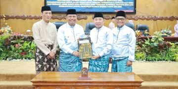 Wakil Bupati Katamso Hadiri Rapat Paripurna Ke-IV DPRD Kabupaten Tanjung Jabung Barat