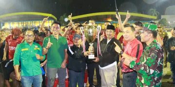 Batang Asam Juara Bupati Cup 2025, Bupati UAS Resmi Tutup Turnamen
