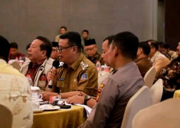 Wabup Katamso Sampaikan Isu Aktual Daerah pada Rakor Forkopimda se-Provinsi Jambi