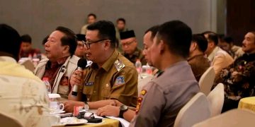 Wabup Katamso Sampaikan Isu Aktual Daerah pada Rakor Forkopimda se-Provinsi Jambi