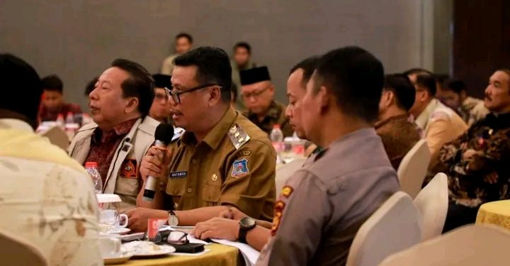 Wabup Katamso Sampaikan Isu Aktual Daerah pada Rakor Forkopimda se-Provinsi Jambi