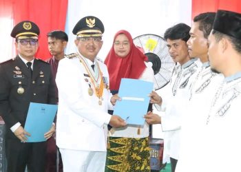 Bupati UAS Hadiri Upacara Pemberian Remisi Warga Binaan Lapas Kelas II-B Kuala Tungkal Tahun 2025