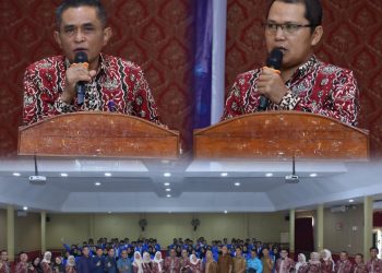 Kukerta STIA Nusa Sakti 2025 Angkat Isu Lingkungan, Ekonomi Bambu Betung dan Stunting