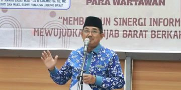 Pererat Sinergi dengan Insan Pers, Bupati Tanjab Barat Gelar Coffee Morning