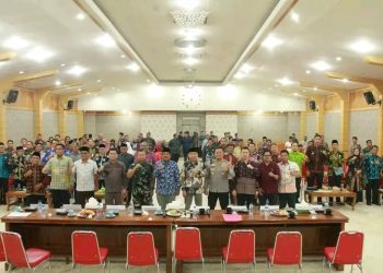 Bupati UAS Pimpin Rakor Forkopimda: Perkuat Kewaspadaan Dini, Jaga Kondusifitas Tanjab Barat