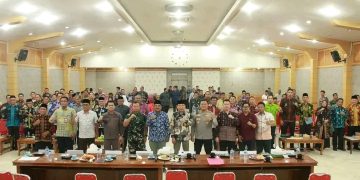 Bupati UAS Pimpin Rakor Forkopimda: Perkuat Kewaspadaan Dini, Jaga Kondusifitas Tanjab Barat