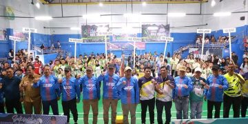 Bupati Tanjab Barat Resmi Buka Kejurprov PBSI Jambi, 520 Atlet Berlaga