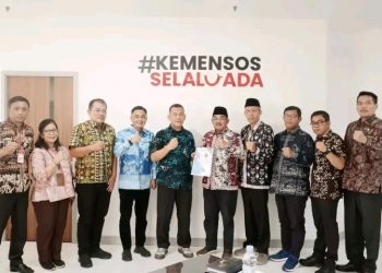 ‎Bupati UAS Bahas Percepatan Pembangunan Sekolah Rakyat di Kemensos RI