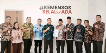 ‎Bupati UAS Bahas Percepatan Pembangunan Sekolah Rakyat di Kemensos RI
