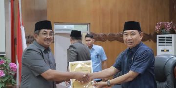 Paripurna Rancangan Perda RPJMD Tahun 2025- 2029, DPRD Tanjabbar Dengarkan Penyampaian Bupati