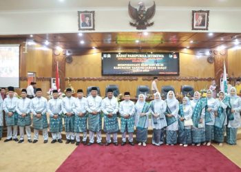 Peringati Hari Jadi Kabupaten ke-60, DPRD Tanjabbar Gelar Paripurna lstimewa