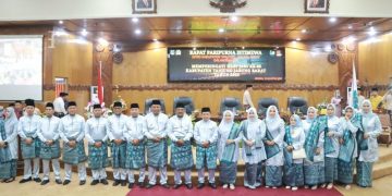 Peringati Hari Jadi Kabupaten ke-60, DPRD Tanjabbar Gelar Paripurna lstimewa