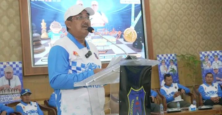 Bupati Anwar Sadat Buka Kejurprov Catur dan Open Turnamen Bupati Cup Catur Tahun 2025