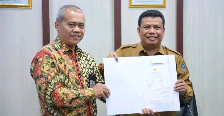 Wabup Katamso Sambut Tim BPK RI Perwakilan Provinsi Jambi