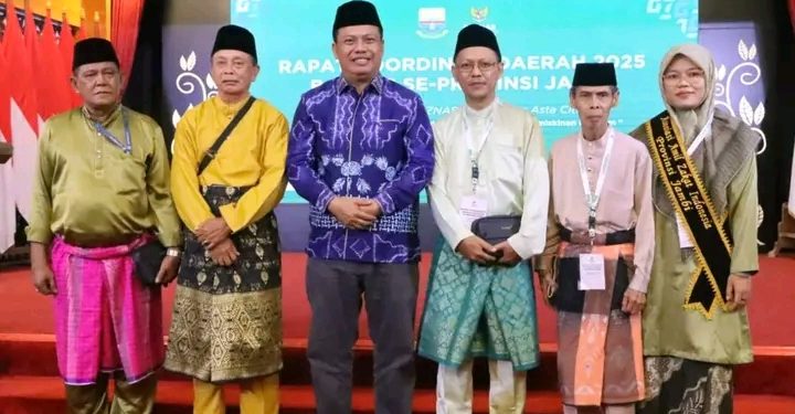 Wabup Katamso Hadiri Rakorda BAZNAS Provinsi Jambi Tahun 2025