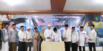 Wujud Kepedulian terhadap Pendidikan Agama, Bupati dan Wakil Bupati Tanjab Barat Resmikan Gedung Baru MIS El-Hafiz