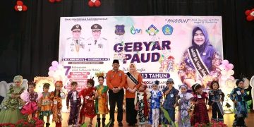 Penuh Warna dan Cinta Anak Negeri, Gebyar PAUD 2025 Tanjab Barat Wujudkan Semangat Generasi ANGGUN