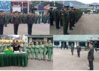 Kodim 0417/Kerinci Gelar Upacara Peringatan HUT ke-80 TNI