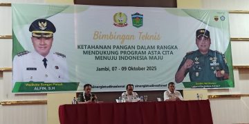 Dukung Program Ketahanan Pangan , Pemkot Sungai dan Dandim 0417/Kerinci Gelar Bimtek untuk Kades, BPD dan BUMDES 