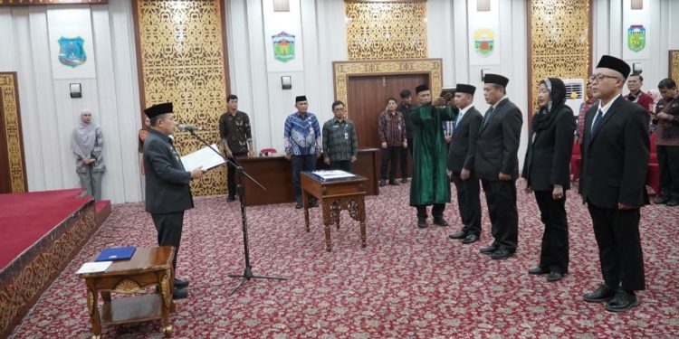 Gubernur Al Haris Lantik Pejabat Eselon II Pemprov Jambi, Ini Nama-namanya