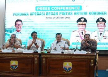 Menkes dan Gubernur Al Haris Tinjau Operasi Jantung Perdana di RSUD Raden Mattaher Jambi