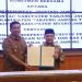Wabup Katamso Tanda Tangani Komitmen Bersama Percepatan Penetapan Lembaga Independen Migas di WK Jabung dan Lemang