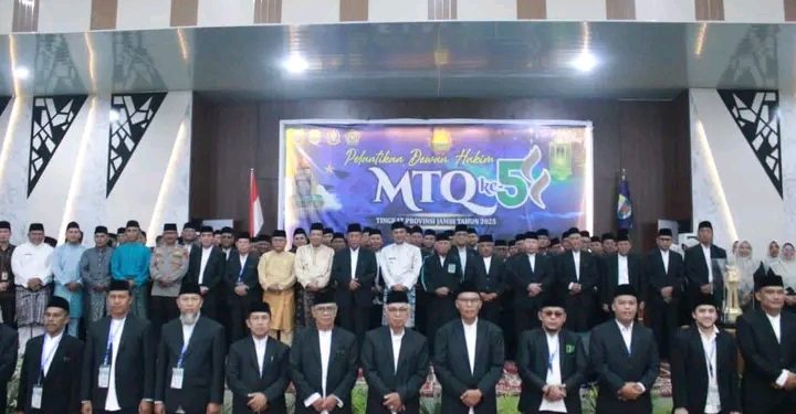 Wagub Sani Lantik Dewan Hakim MTQ Ke-54 Tingkat Provinsi Jambi