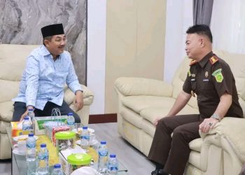 Bupati Anwar Sadat Terima Silaturahmi Kajari Baru, Perkuat Sinergi Penegakan Hukum di Tanjab Barat