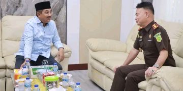 Bupati Anwar Sadat Terima Silaturahmi Kajari Baru, Perkuat Sinergi Penegakan Hukum di Tanjab Barat