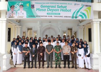 Ketua DPRD Tanjabbar Hamdani Hadiri Upacara Peringatan HKN ke-61